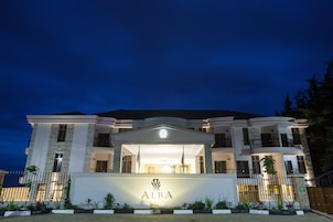 Fachada de la propiedad