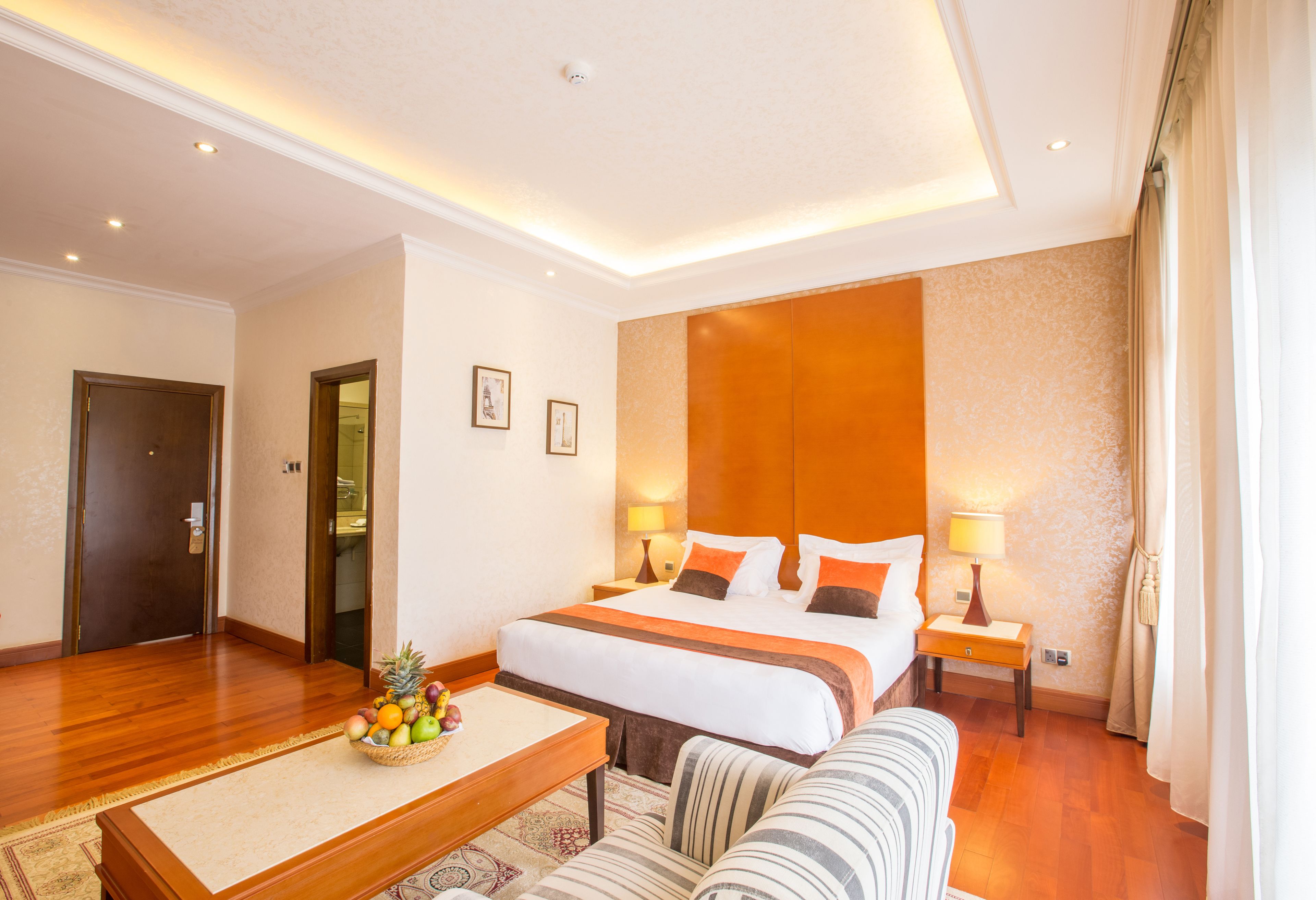 deluxe room | 1 bedroom, premium bedding, minibar, in-room safe