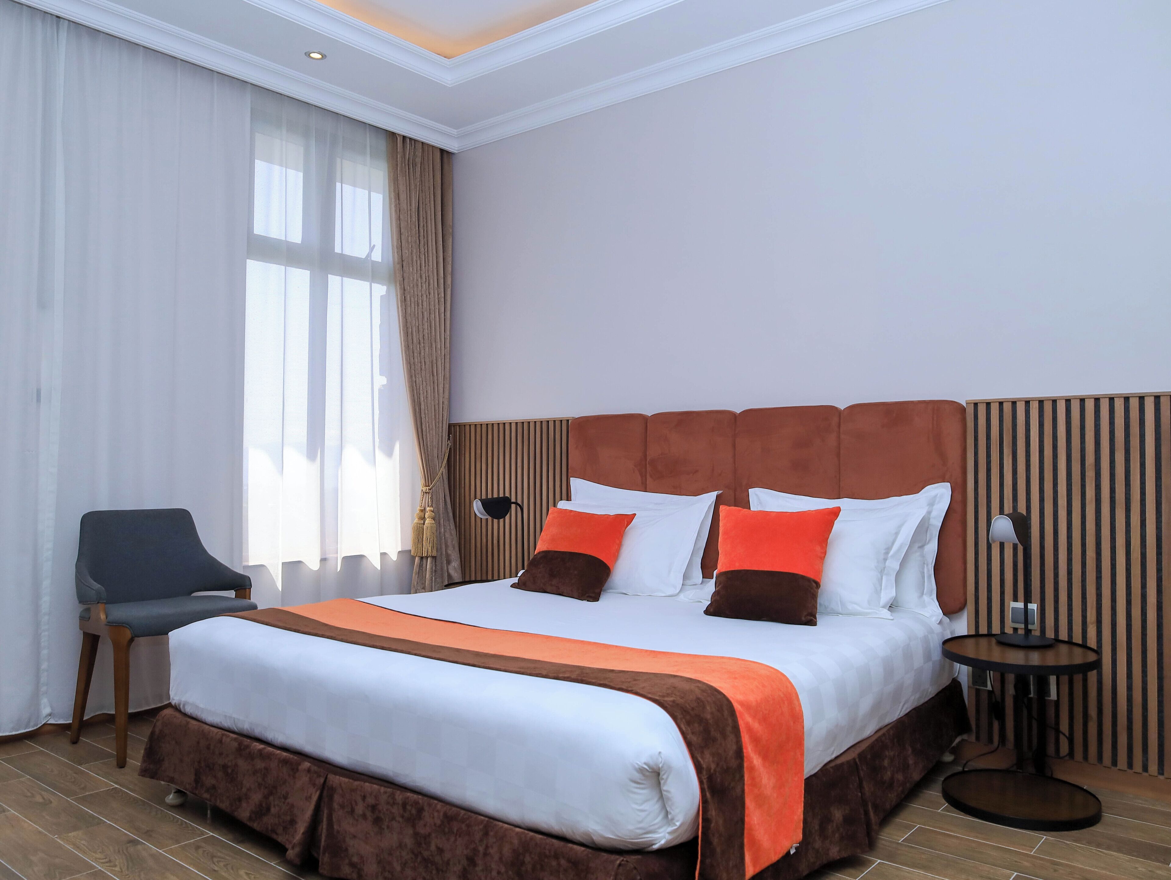Superior Double Room | Premium bedding, minibar, in-room safe, desk