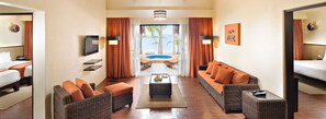 Panglao Villa | Living room | LED TV - Oceanica Resort Panglao (Panglao)
