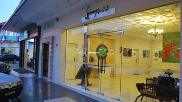 Façade de lâhĂ©bergement