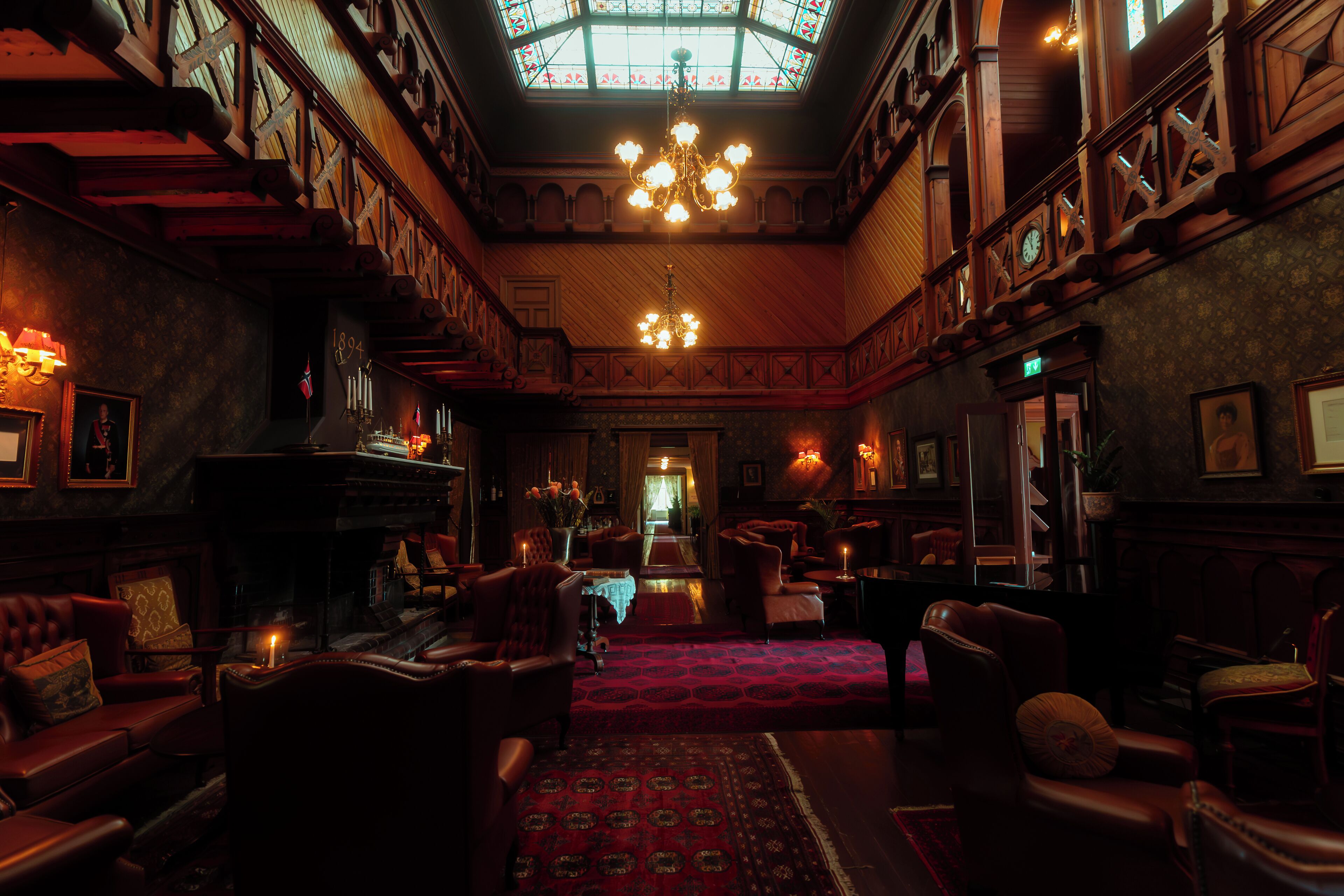 Sitzecke in der Lobby