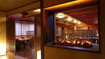 Breakfast, lunch, dinner served; Japanese cuisine