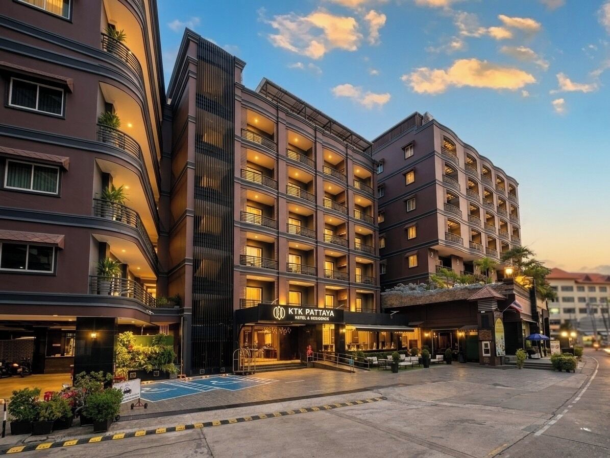 Fassade der Unterkunft