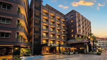 Fassade der Unterkunft