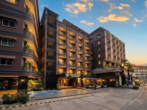 Voorkant van accommodatie