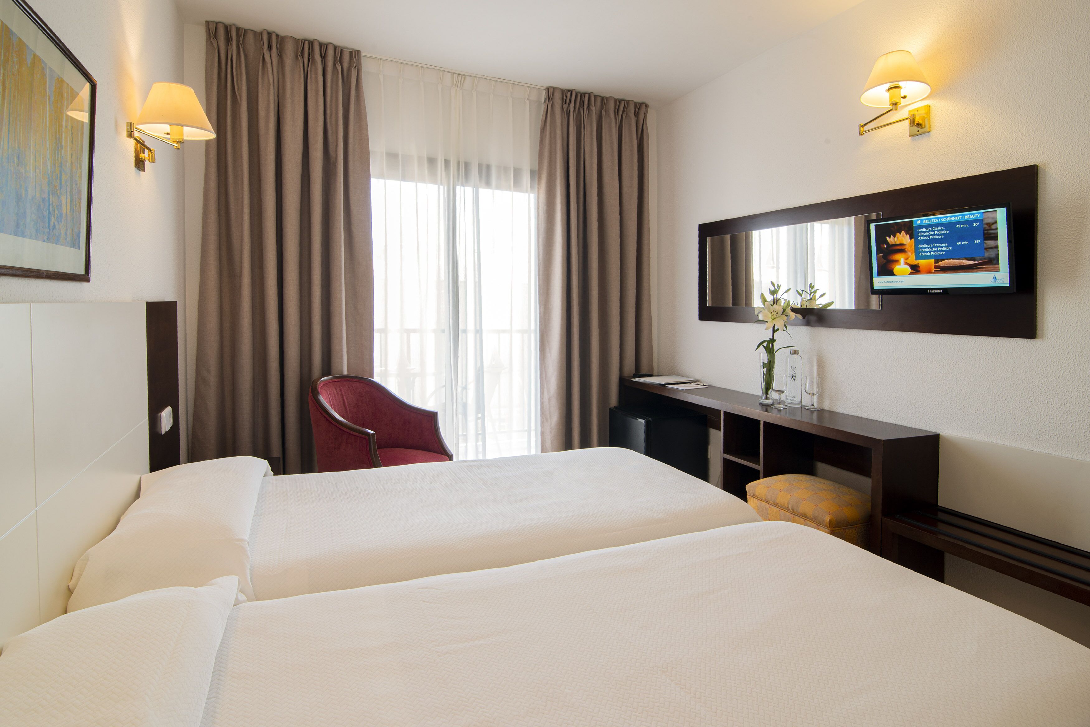 Minibar, in-room safe, desk, blackout drapes