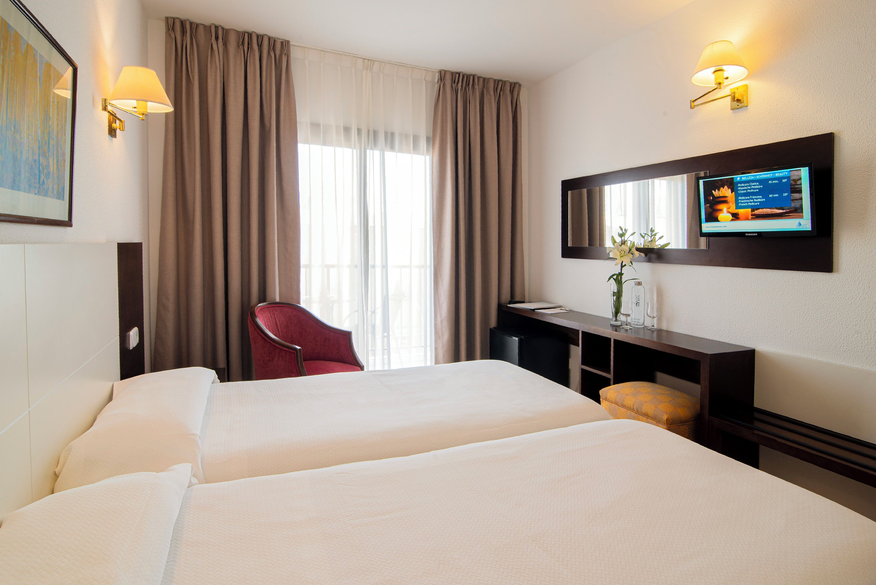 Minibar, in-room safe, desk, blackout drapes