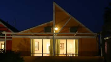 Front of property – evening/night