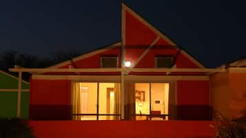 Front of property – evening/night