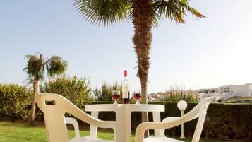 Studio, Partial Sea View | Terrace/patio
