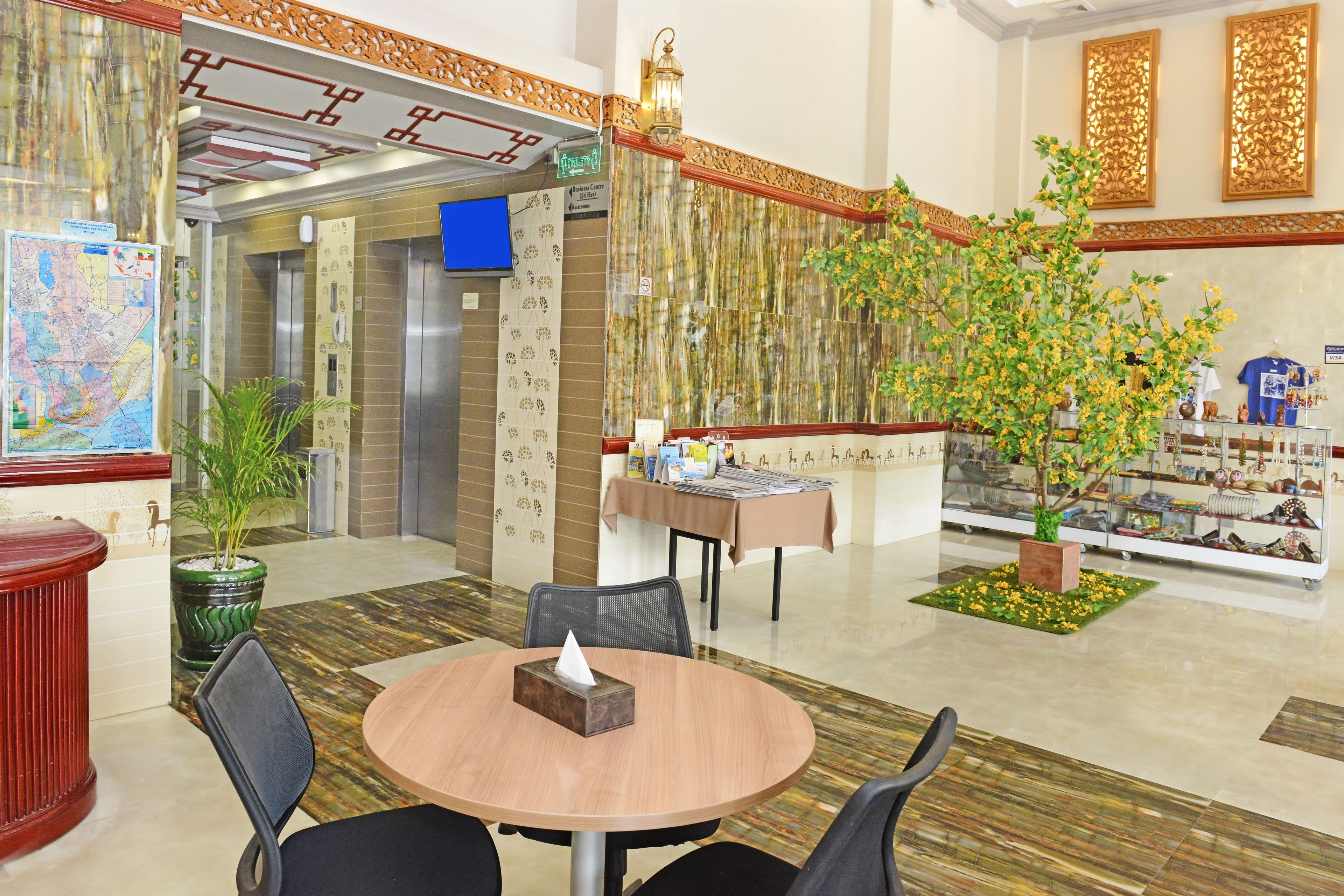 Zitruimte lobby