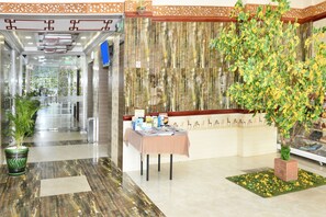 Interior entrance