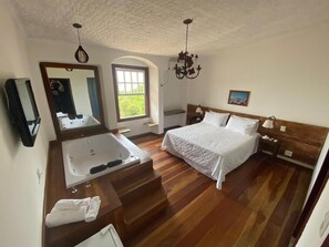 Minibar, desk, free cribs/infant beds, free WiFi - Hotel Solar das Lajes (Ouro Preto)