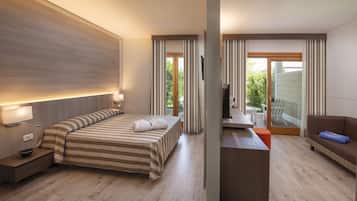 Chambre Junior, vue jardin