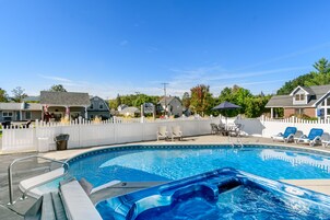 Seasonal outdoor pool