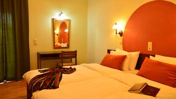 ห้องสแตนดาร์ด | เครื่องนอนป้องกันสารก่อภูมิแพ้, ตู้นิรภัยในห้องพัก