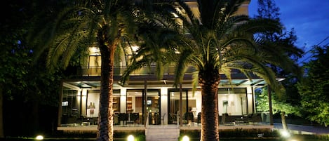 Facciata della struttura