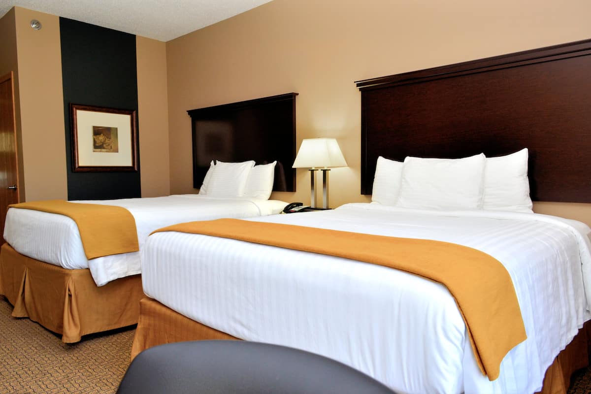 room, 2 queen beds, non smoking | premium bedding, down duvets, pillow-top beds, desk