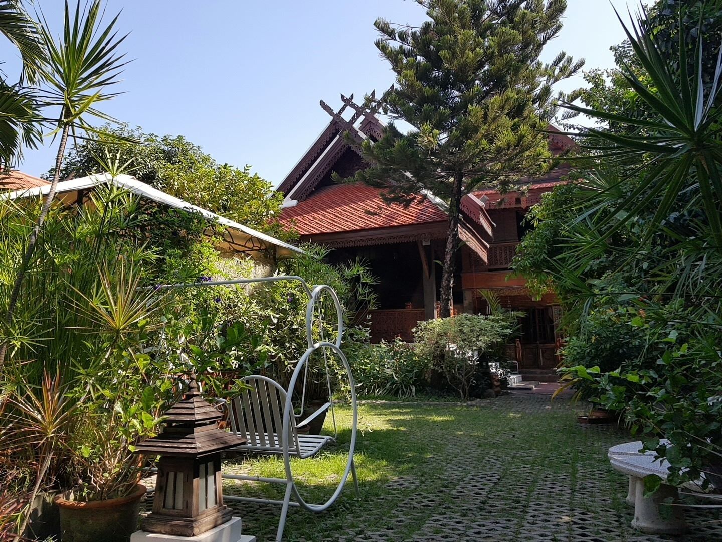 Façade de l’hébergement