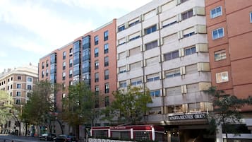 Voorkant van accommodatie