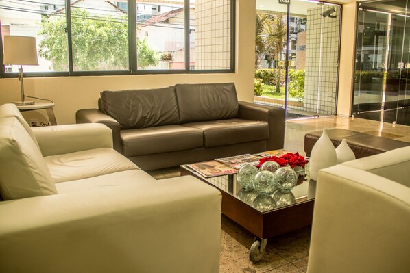 Sala de estar en el lobby