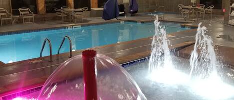2 indoor pools