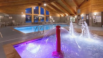 2 indoor pools