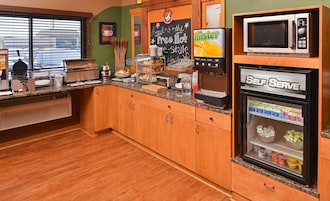 Free daily full breakfast