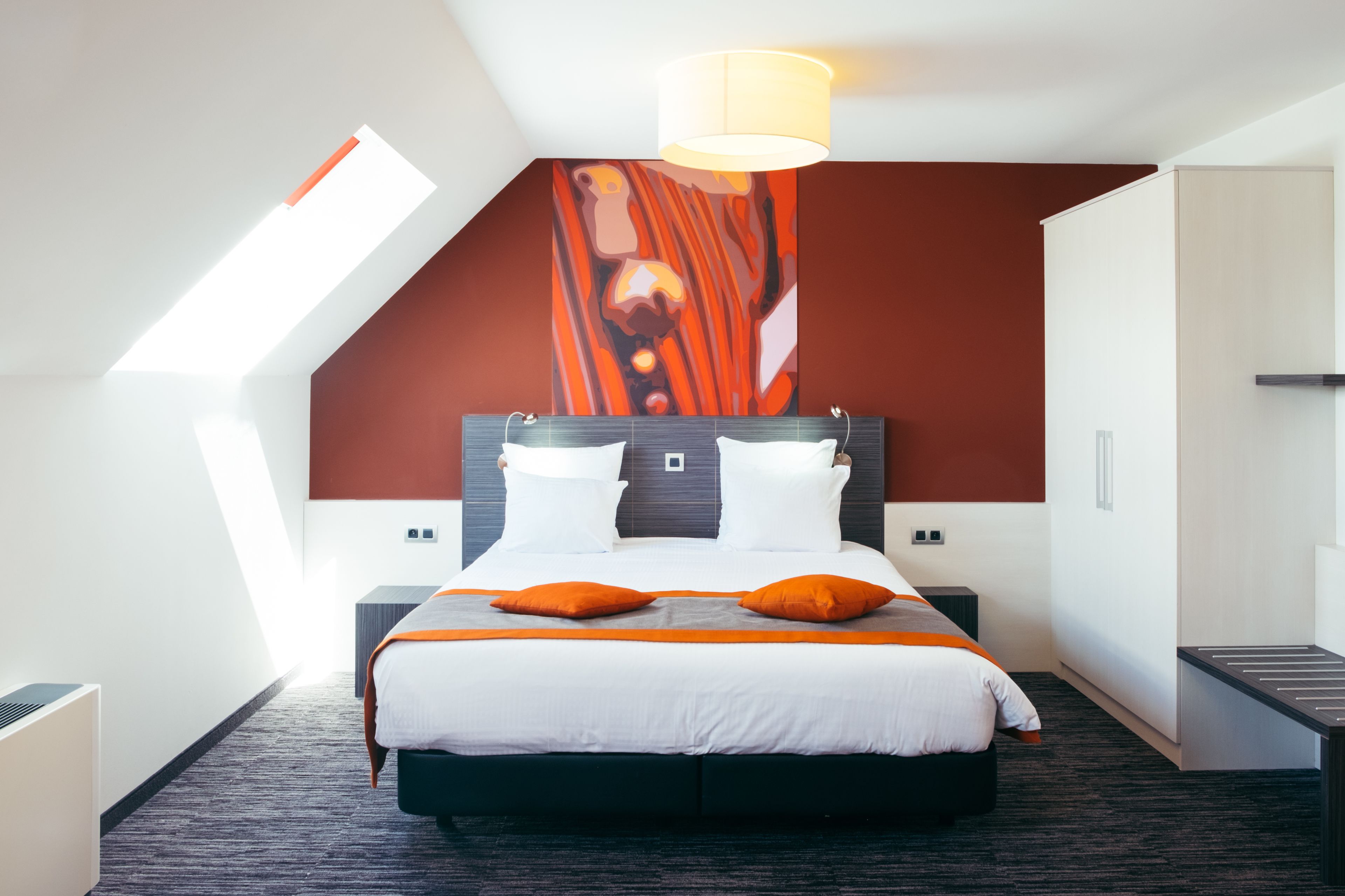 Camera Executive | Biancheria da letto di alta qualità, materassi a doppio strato