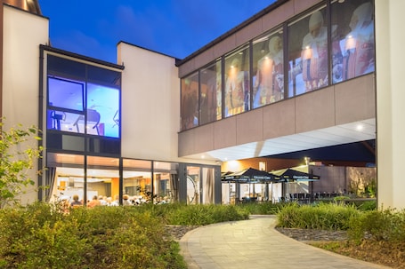 Terraza o patio. Orange Hotel La Louvière