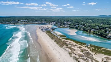 Uitzicht op strand/zee