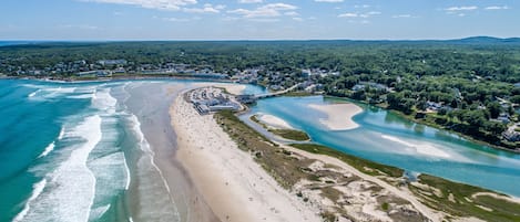 Vue sur la plage/l’océan