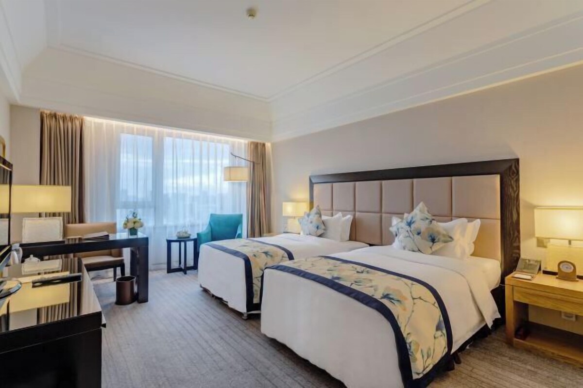 Ropa de cama de alta calidad, edredón y artículos del minibar gratis