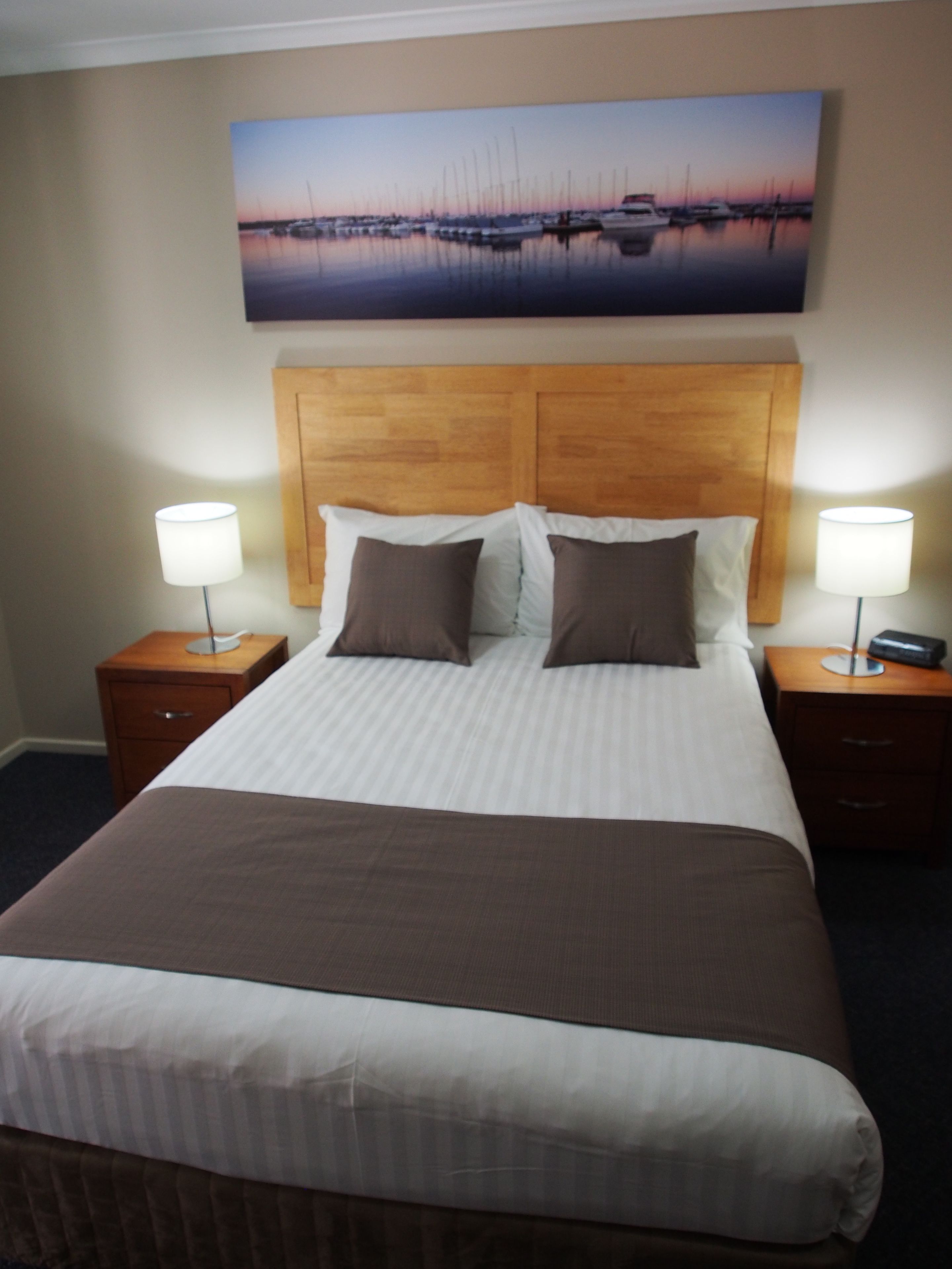 Premium bedding, down duvets, iron/ironing board, cots/infant beds