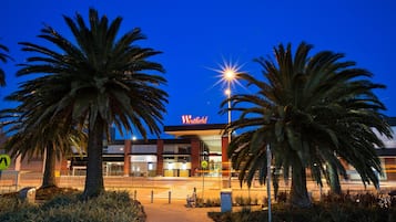 Front of property - evening/night