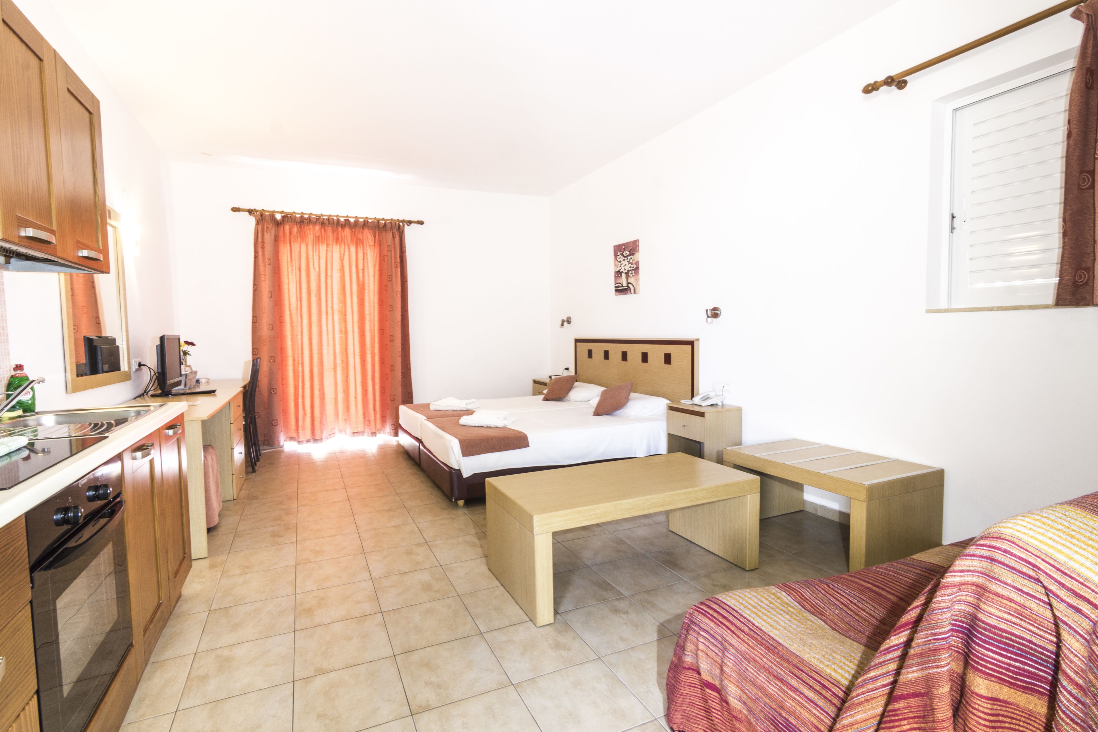 apartment | in-room safe, desk, soundproofing, iron/ironing board