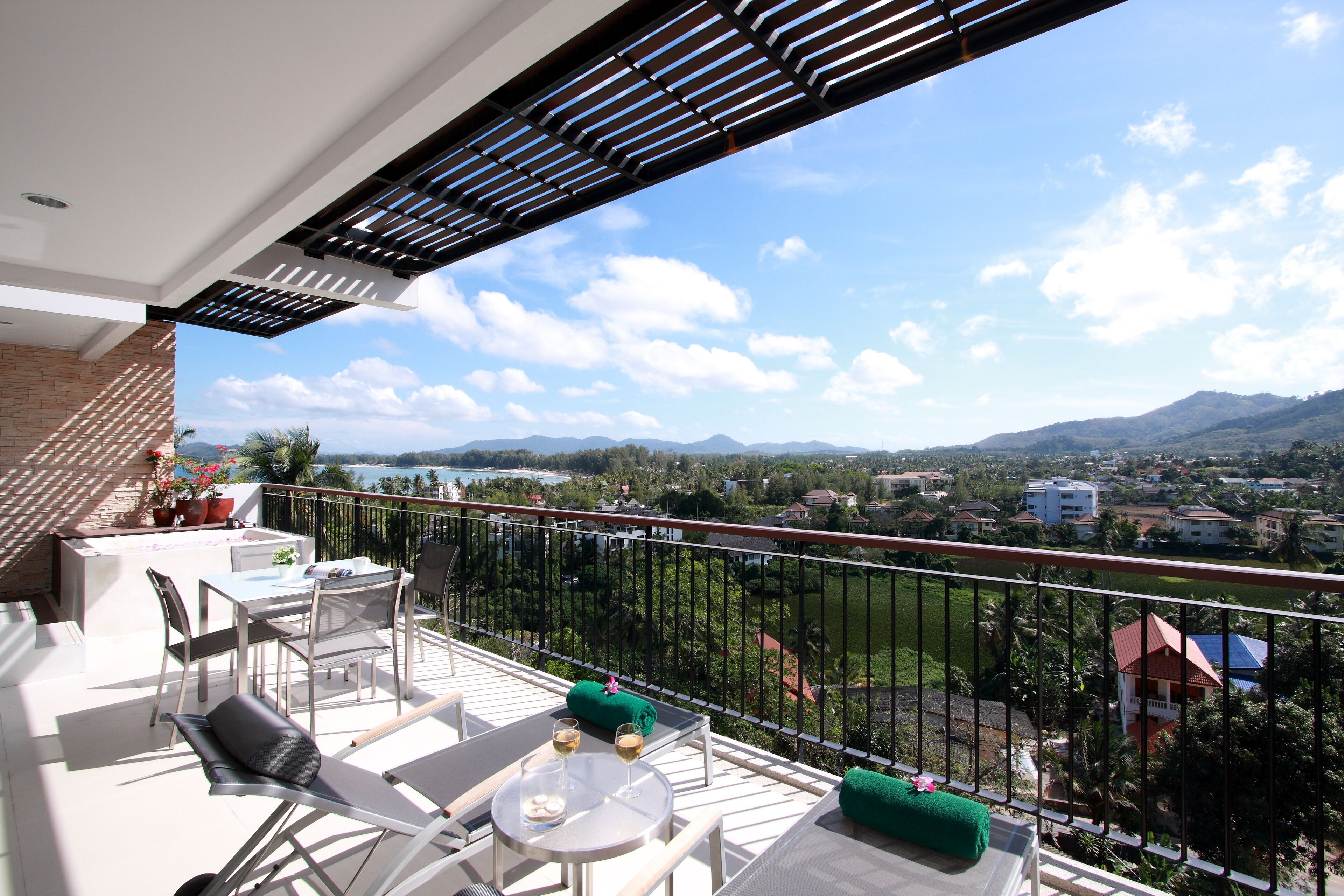 Terraza en la azotea