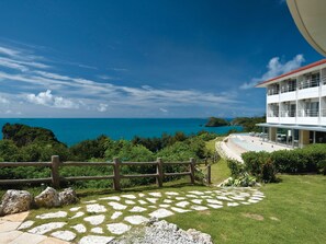 Vue depuis l’hébergement