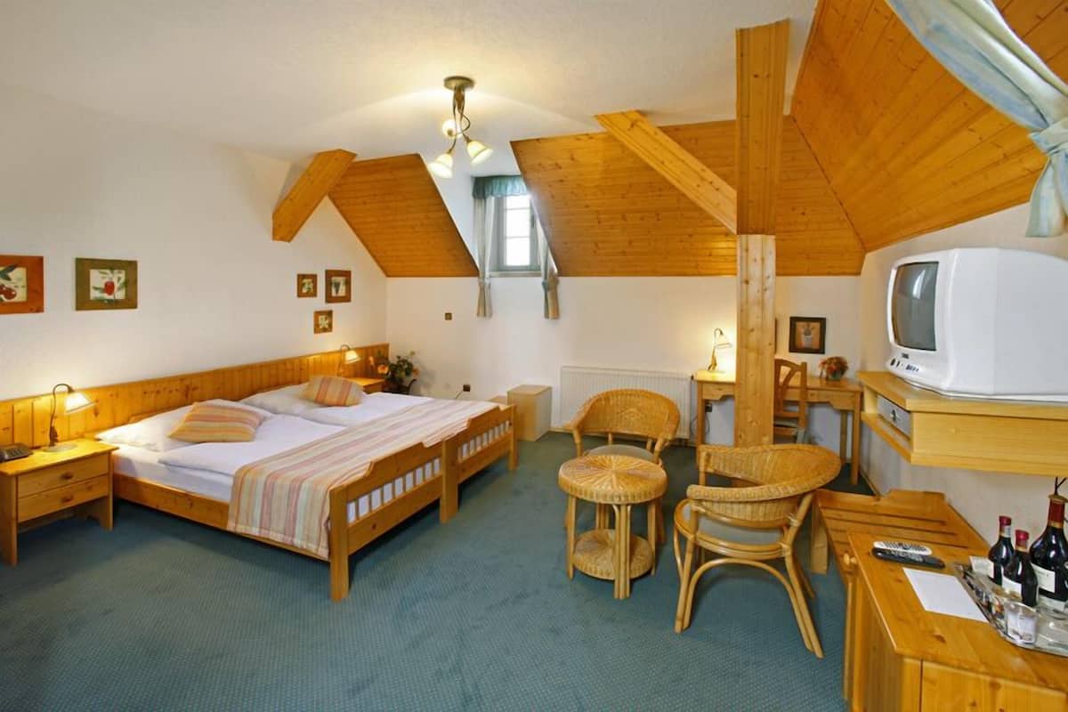 single room | minibar, in-room safe, desk, blackout curtains