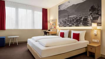 Ropa de cama de alta calidad, caja fuerte, cortinas opacas