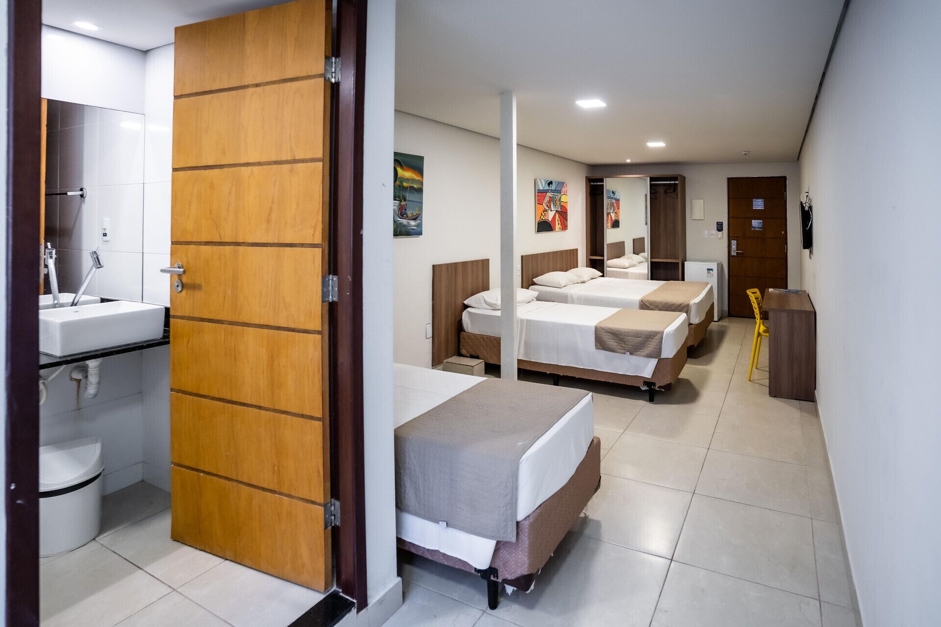 In-room safe, desk, blackout drapes, free cribs/infant beds