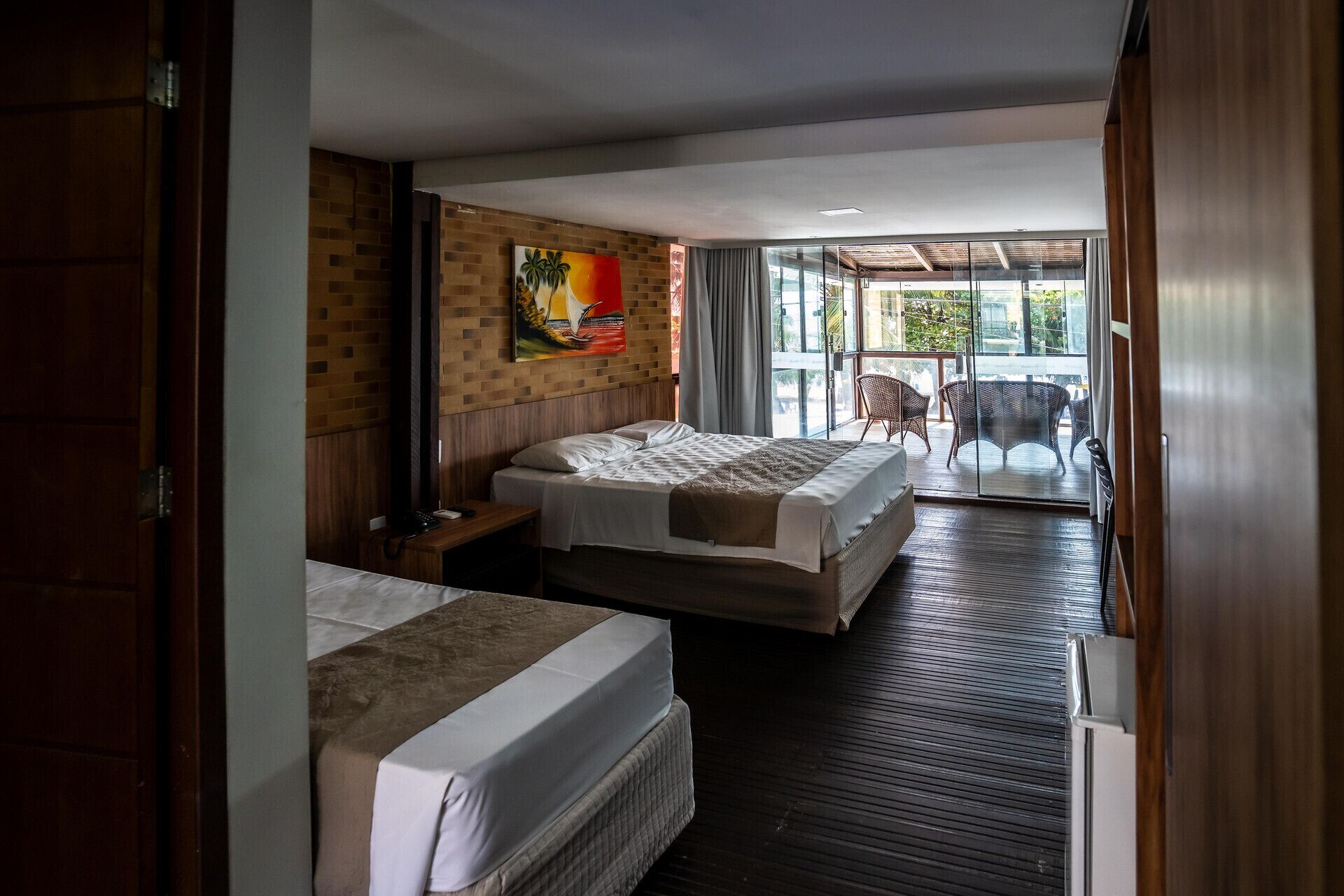 In-room safe, desk, blackout drapes, free cribs/infant beds