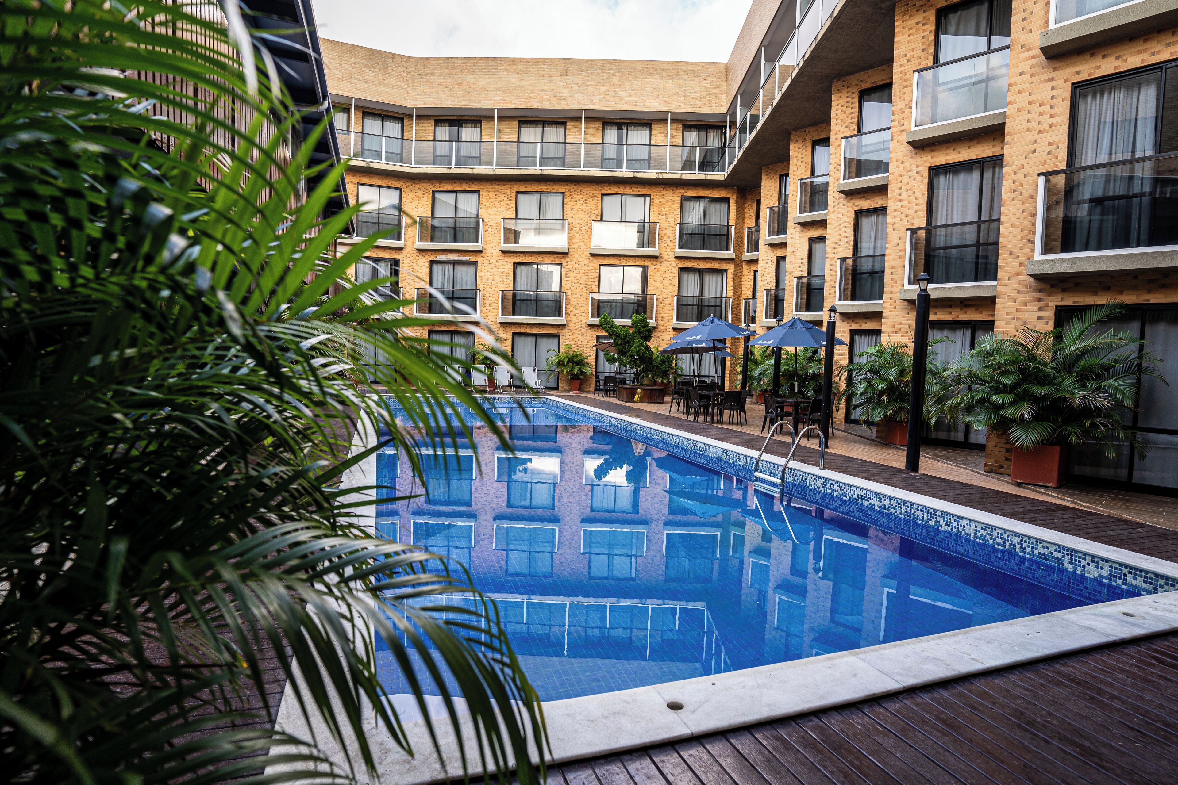 Fachada de la propiedad