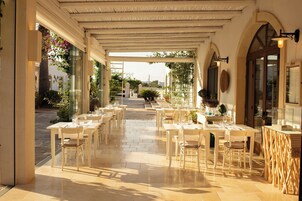 Breakfast and dinner served, Mediterranean cuisine