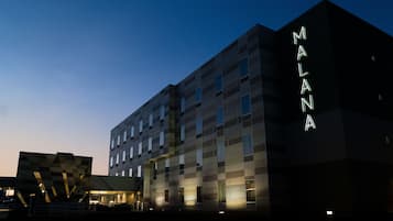Front of property - evening/night
