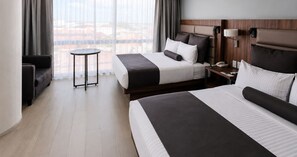 Habitación ejecutiva, 2 camas dobles, vistas a la ciudad | Vistas desde la habitación