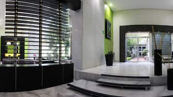 Interior entrance