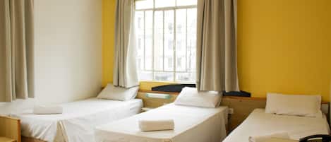 Standard Triple Room, 3 Twin Beds | Blackout drapes, iron/ironing board, free WiFi, bed sheets