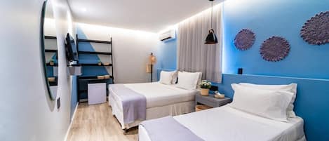 Minibar, free cots/infant beds, free WiFi, bed sheets